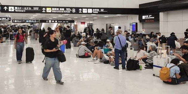 Japonya’yı Sel Vurdu, Binlerce Yolcu Havalimanında Kaldı
